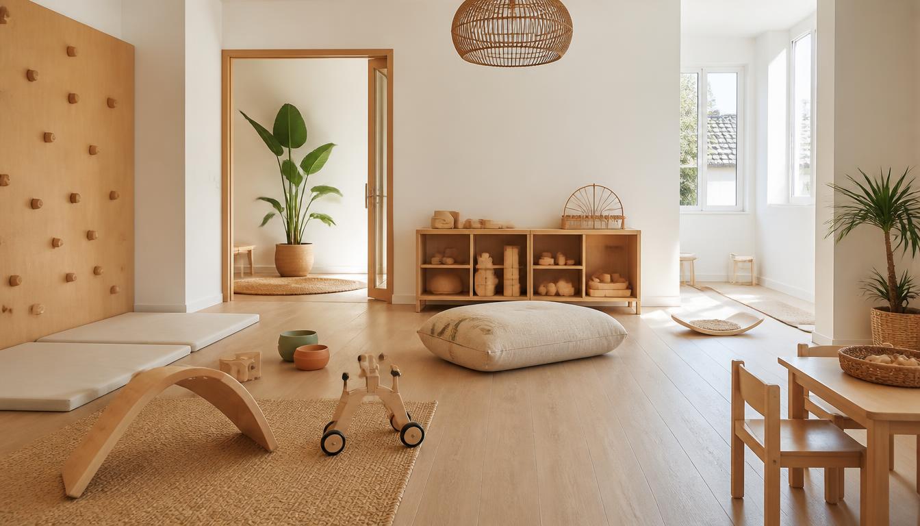 Intérieur du cabinet de psychomotricité